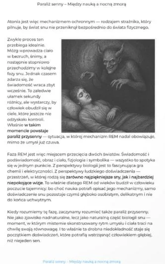 Przykładowa strona książki Paraliż senny – strona 2