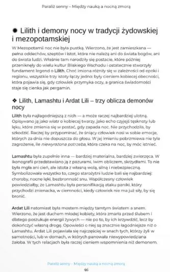 Przykładowa strona książki Paraliż senny – strona 3