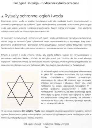 Przykładowa strona książki Sól, ogień i intencja - Codzienne rytuały ochronne – strona 5